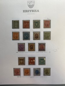 COLONIE, ERITREA ed ETIOPIA - 1893/1936 ... 