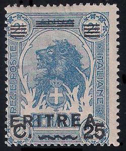 ERITREA - 1922 Francobolli di Somalia ... 