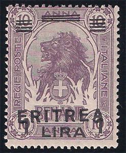 ERITREA - 1922 Francobolli di Somalia ... 