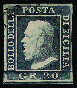 1859 gr.20 grigio ardesia (13 cat.1650) ... 