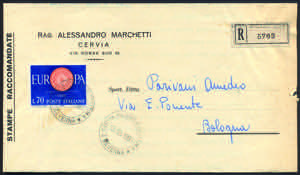 Stampe raccomandate da CERVIA MILANO ... 