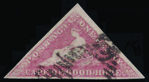 1855/8 p.1 rosa (SG 5a cat £.250) molto ... 