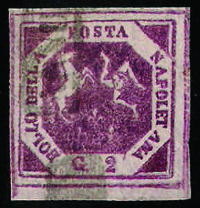Falso II tipo gr.2 violetto (F2b cat.450) ... 