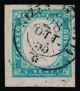 1855 C.20 cobalto latteo chiaro (15c) ... 
