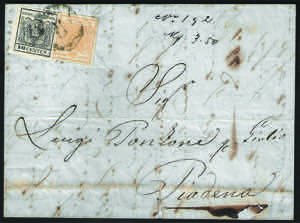 Lettera da BRESCIA 11/10 del 1858 per ... 