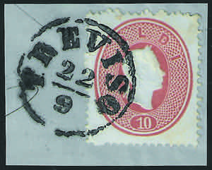1861/62 Effigie s.10 bruno mattone (34 ... 