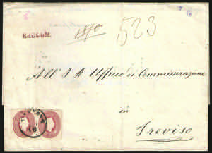 1861/2 due es. s.10 bruno mattone (34) un ... 