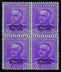 1930 Parmeggiani quartina c.50 lilla (139 ... 