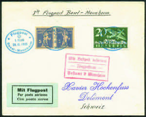28.IX.1925 Basel Mannheim 