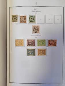 EGITTO - 1866/1957 Collezione di valori ... 