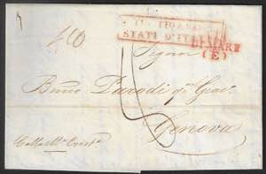 Lettera da Napoli 15 novembre 1841 a Genova ... 