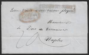 Lettera da Marsiglia 23 luglio 1846 per ... 