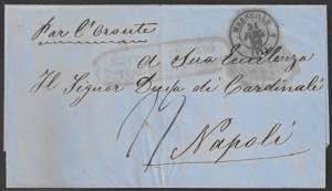 Lettera da Marsiglia a Napoli 31 luglio 1856 ... 