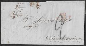 Lettera del 14 novembre 1862 da Sassari a ... 
