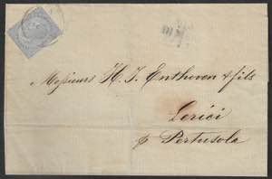Lettera da GENOVA 30 MAGGIO 1864 affrancata ... 