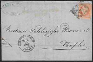 Lettera da Marsiglia 24 aprile 1867 ... 
