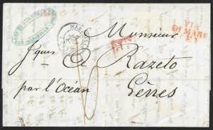 Lettera da Marsiglia 8 maggio 1846 a Genova ... 