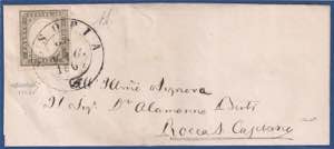 Fresca lettera da S.SOFIA 28 MAG.1861 per ... 
