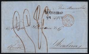 1859 Lettera per lOlanda da Messina 13 ... 