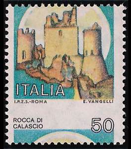 1980 Castelli L.50 (1508) con dentellatura ... 