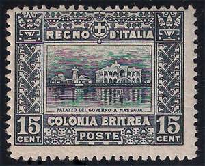 1910/14 Palazzo del Governo c.15 grigio nero ... 