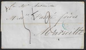 Lettera da Genova 14 dicembre 1855 per ... 