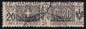 1917/19 Nodo di Savoia c.20 grigio nero (3 ... 