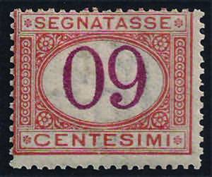 SEGNATASSE - 1890/94 c.60 arancio e carminio ... 