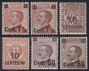 Regno VE3 - 1923/27 Michetti e Floreale ... 