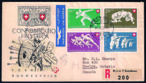 Pro Patria Centenario del francobollo ... 