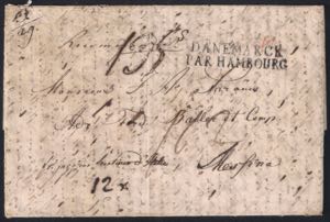 1839 Lettera con manoscritto Raccomandee ... 