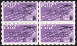 1934 Primo volo Roma-Buenos Aires serie cpl. ... 