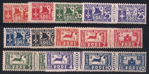 Pacchi Postali - 1904 soggetti vari serie ... 