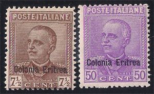 1928/29 Effigie di V.E.III sopr. Colonia ... 