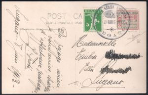1913 Precursori di posta aerea, etichetta ... 