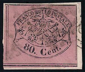 1867 c.80 rosa lillaceo (20 cat.1000) molto ... 