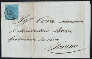 Lettera da IVREA 24.3.54 per Torino con c.20 ... 