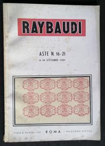 RAYBAUDI - Asta 6/14 ottobre 1951