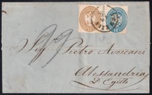 Bella lettera da VENEZIA 18/4 del 1864 ... 