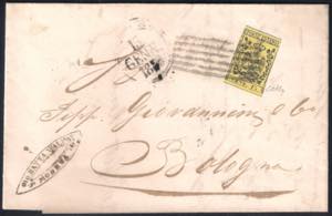 Lettera da Modena 15 gennaio 1859 per ... 
