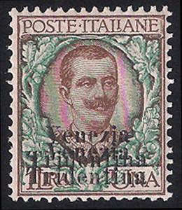 TRENTINO ALTO ADIGE - 1918 L.1 bruno e verde ... 