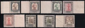 1926/30 Pittorica dent.11 serie cpl. 8 val. ... 