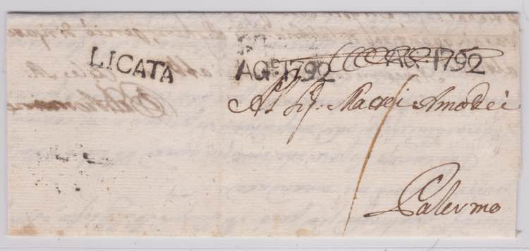1792-SICILIA-Lineare piccolo nero ... 