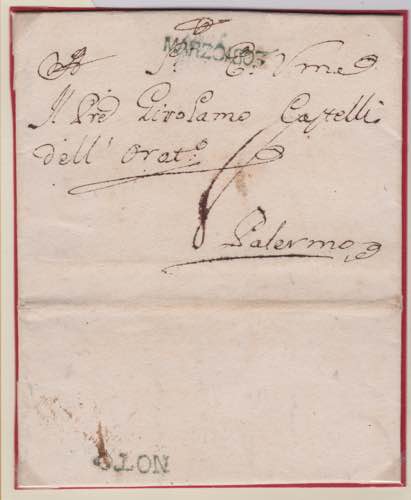 1803-SICILIA-Lineare piccolo verde ... 