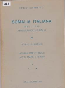 Somalia Italiana 1885-1935 Annullamenti e ... 
