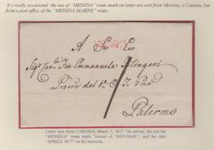 1817-SICILIA-Lettera da Caronia per Palermo ... 