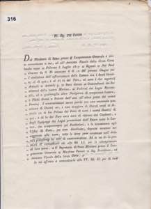 Palermo 3 luglio 1817. Avviso di abolizione ... 