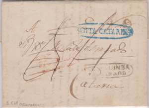 1848-SICILIA-Lettera da Casteltermini,via ... 