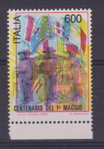 Repubblica-VARIETA-1990-Centenario del I° ... 