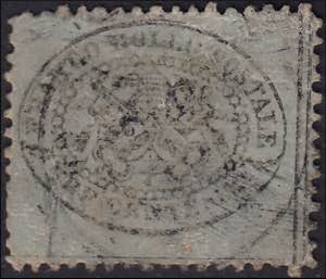 1868-Pontificio-III emissione- 3c grigio, ... 